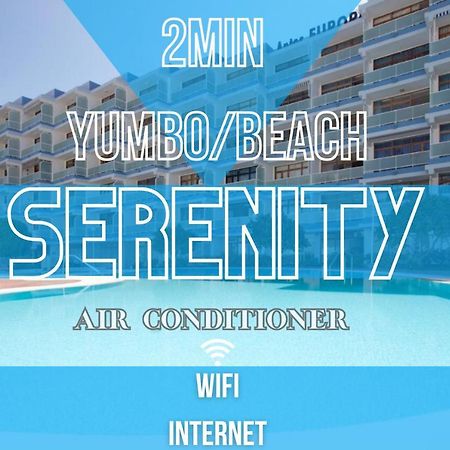Serenity Yumbo - Europa Appartment 2Min Yumbo - 5Min From Beach - Wifi Free - Air Conditioner - Private Services - Free Welcome Book - Cohote Conserjeria Gran Canaria Playa del Ingles  Bagian luar foto