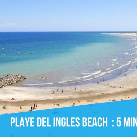 Serenity Yumbo - Europa Appartment 2Min Yumbo - 5Min From Beach - Wifi Free - Air Conditioner - Private Services - Free Welcome Book - Cohote Conserjeria Gran Canaria Playa del Ingles  Bagian luar foto